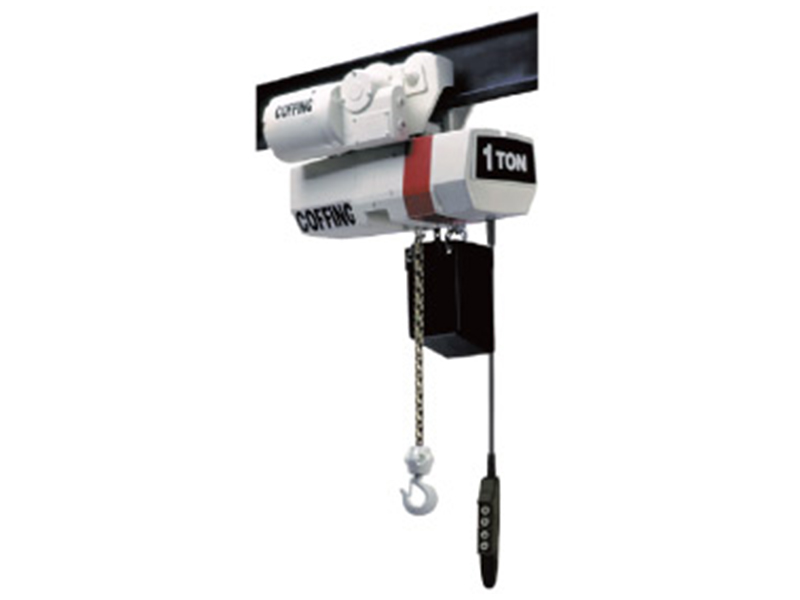 EC 電(diàn)動環鏈葫蘆 集成小(xiǎo)車(chē)懸挂方式