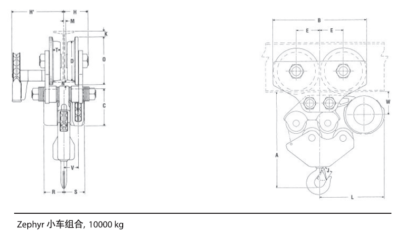Zephyr集成手推或手拉式小(xiǎo)車(chē)組合(圖6)