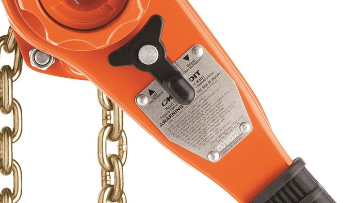 葫蘆使用(yòng)前的(de)安全檢查(二)标記和(hé)标簽